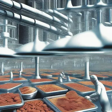 In the futuristic dystopian society depicted in the science fiction novel, corporations engage in widespread adulteration of food and water supplies to control the population.