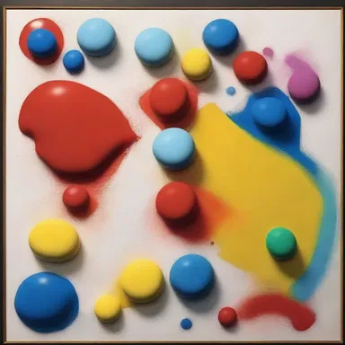 The painting portrayed a striking contrast between purity and adulteration, depicting the consequences of mixing different colors in an unconventional way.