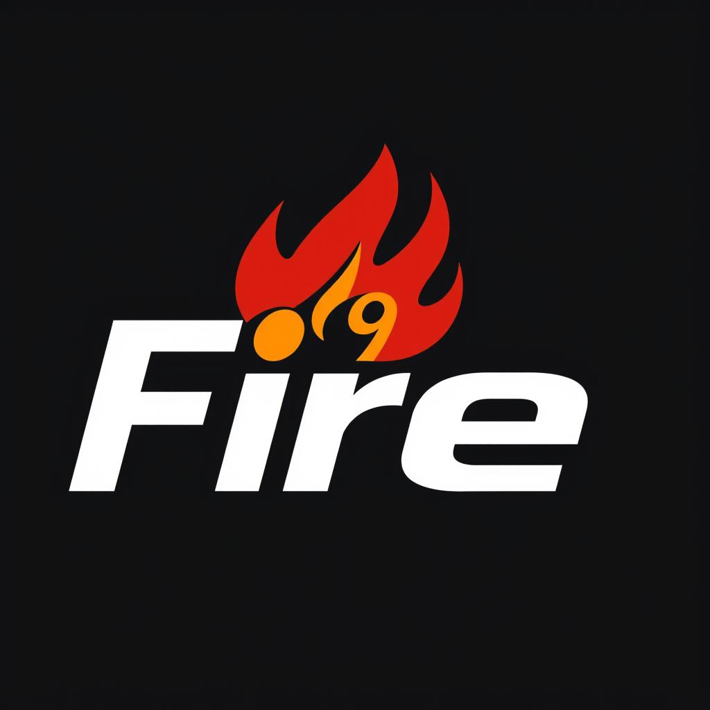 Bold typography featuring the word "Pro" in a strong, impactful font and the word "Fire" rendered in a fiery, dynamic font style