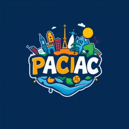 A captivating logo design for PACAC intended to attract tourists