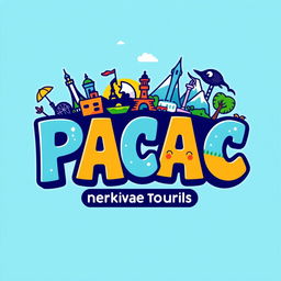 A captivating logo design for PACAC intended to attract tourists
