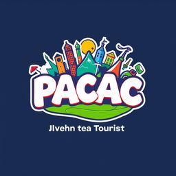 A captivating logo design for PACAC intended to attract tourists