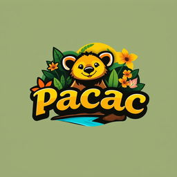 A captivating and modern logo for Pacac designed to attract tourism