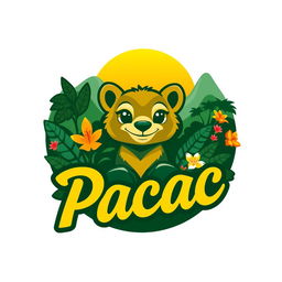 A captivating and modern logo for Pacac designed to attract tourism