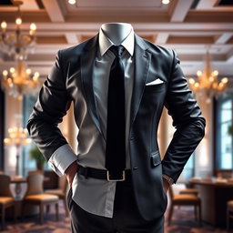 A transformation scene depicting a casual shirt being magically transformed into elegant formal attire