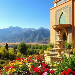 A stunning landscape of Iran, showcasing the diverse natural beauty of the country