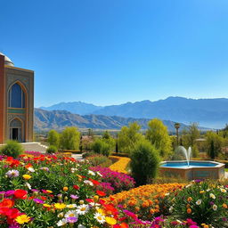 A stunning landscape of Iran, showcasing the diverse natural beauty of the country