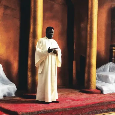 The preacher adumbrated the presence of divine grace in his sermon.