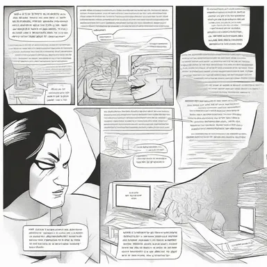 The comic book artist adumbrated a hidden message in the background of the panel.