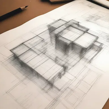 The architect adumbrated the layout of the building with a rough sketch.