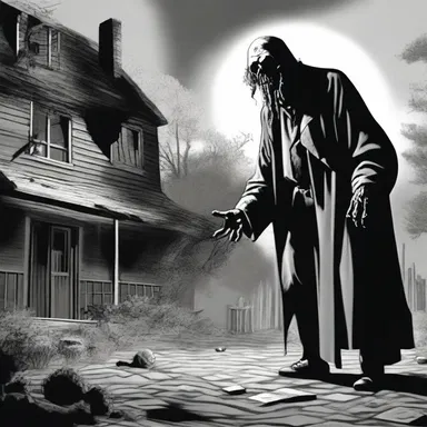 The horror writer adumbrated the impending doom through subtle clues in the narrative.