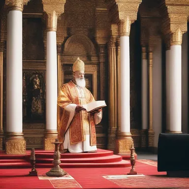 In the religious sermon, the priest adumbrated the main teachings of the scripture.