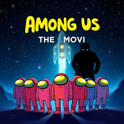 A captivating movie poster for 'Among Us: The Movie'