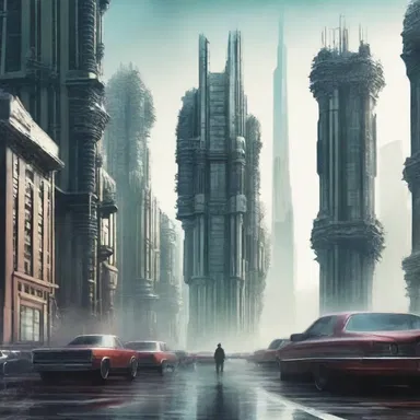 The science fiction writer adumbrated a future dystopian society in their latest novel.