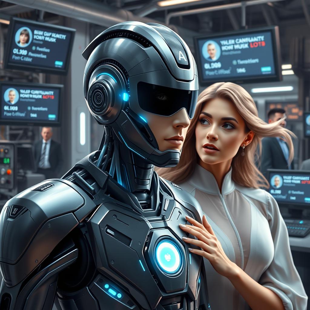 Meet George Droyd: The Futuristic Cyborg Inspired by George Floyd