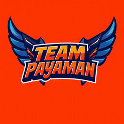 Edit the logo of 'Team Payaman' to read 'Team Palaman'