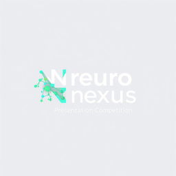 A modern logo design for a presentation competition called 'Neuro Nexus'