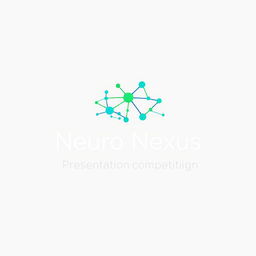 A modern logo design for a presentation competition called 'Neuro Nexus'