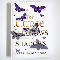 A visually captivating book cover design featuring a pristine white background