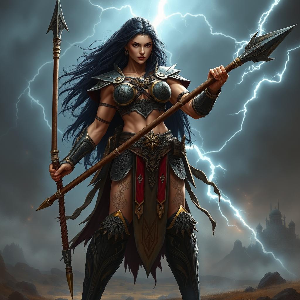 Unleash the Power: Female Goliath Warrior