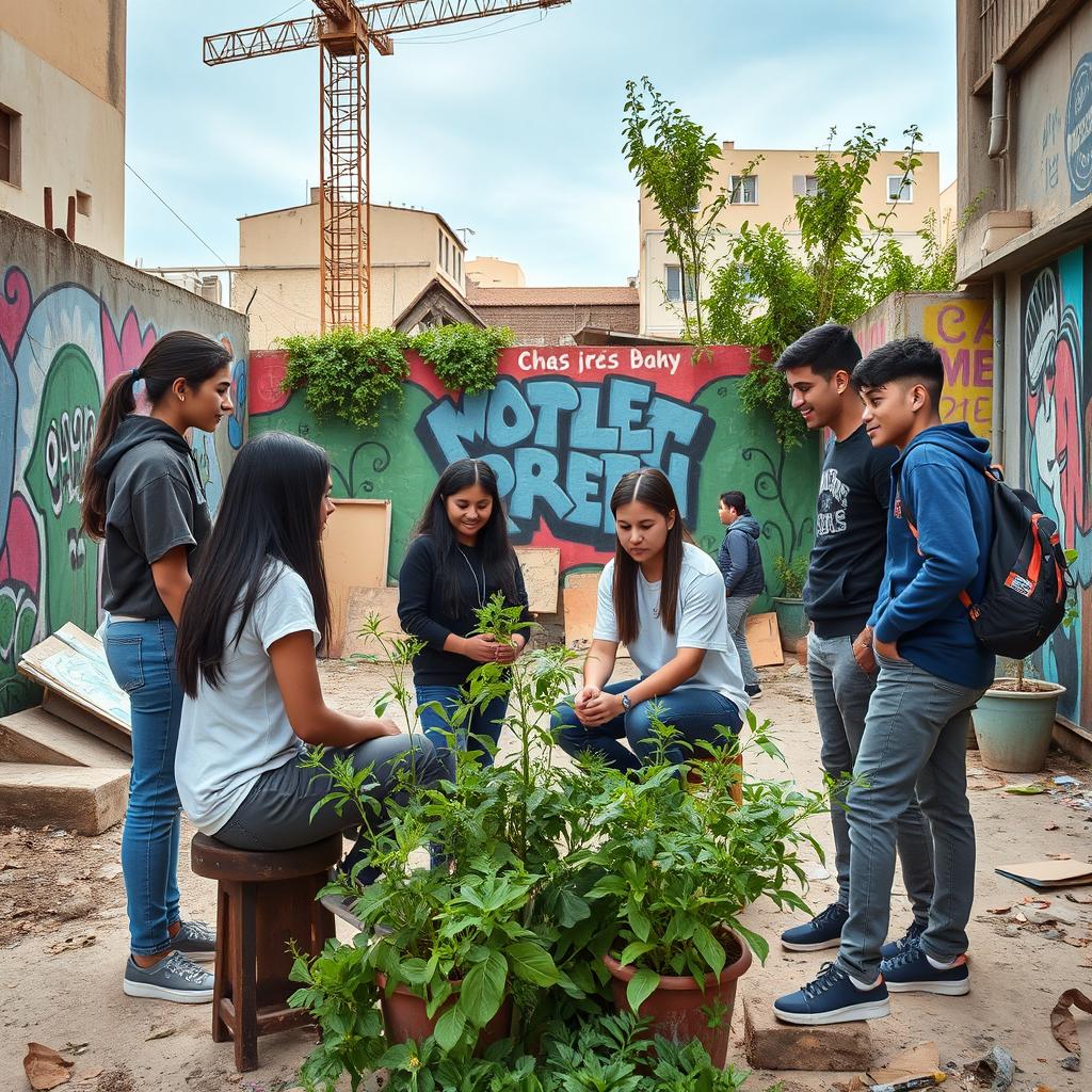 In a disadvantaged neighborhood of Marseille, a group of six young adults, three girls and three boys aged 18 to 20, who are feeling lost and aimless, discover unexpected hope through Father Philippe, a dedicated priest
