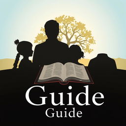 An evocative image featuring silhouettes of a family (father, mother, and children) posed closely together, symbolizing support, unity, and open communication