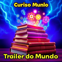 A vibrant and eye-catching YouTube thumbnail, featuring bright and bold colors that symbolize the themes of science and technology