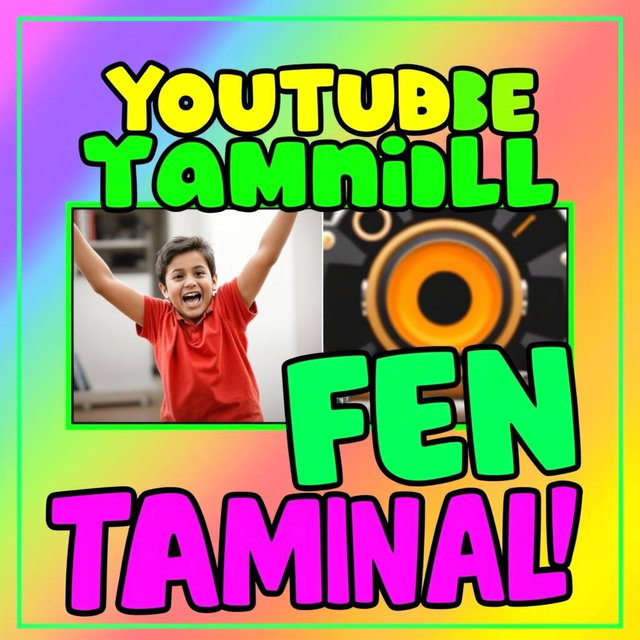 Bold & Vibrant YouTube Thumbnail