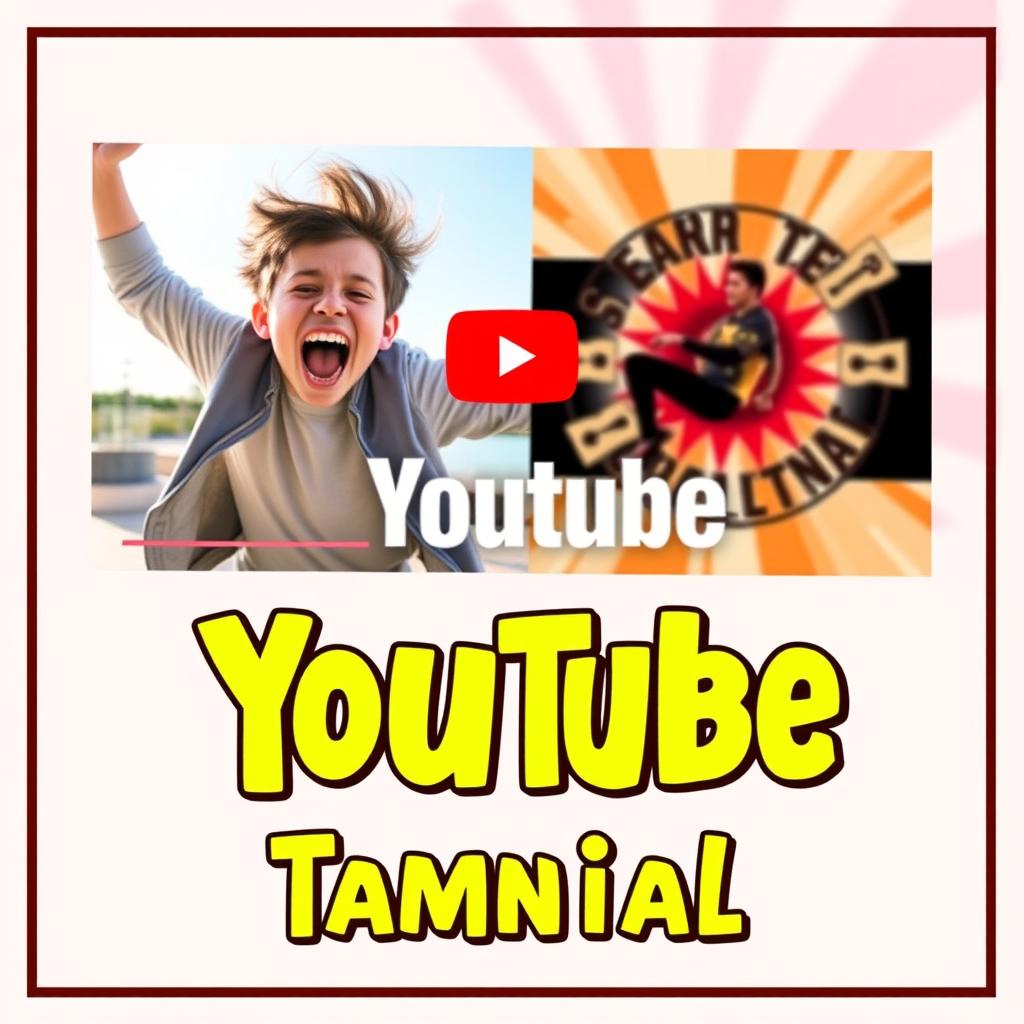 A vibrant and engaging YouTube thumbnail featuring a dynamic split-screen design with bold, eye-catching text overlay