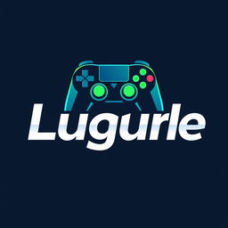 A logo design incorporating a video game controller