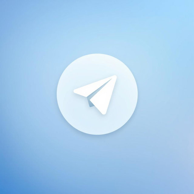 Modern Stylish Logo Design for Your Telegram Channel