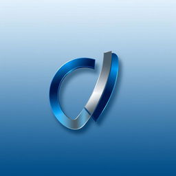 A modern and sleek logo design featuring the letters 'CV', creatively intertwined or stylized