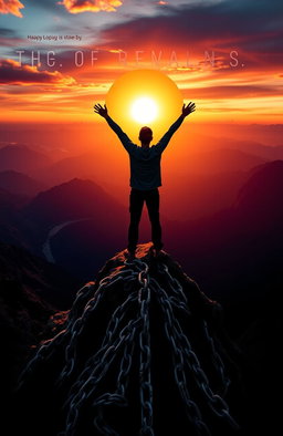 A powerful image symbolizing breaking free from fear, procrastination, and self-doubt