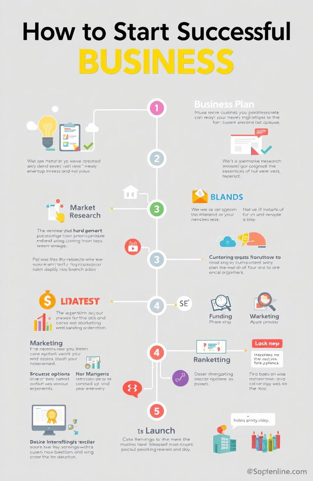 A step-by-step guide on how to start a successful business