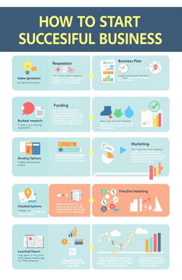 A step-by-step guide on how to start a successful business