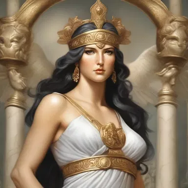 In Greek mythology, the goddess Athena was advertent and fully focused as she strategized with the other gods.