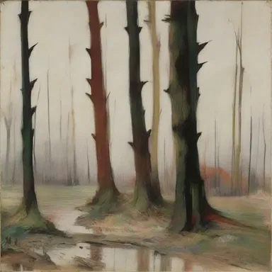 The artist's advertent brushstrokes and careful attention to composition created a visually striking masterpiece.