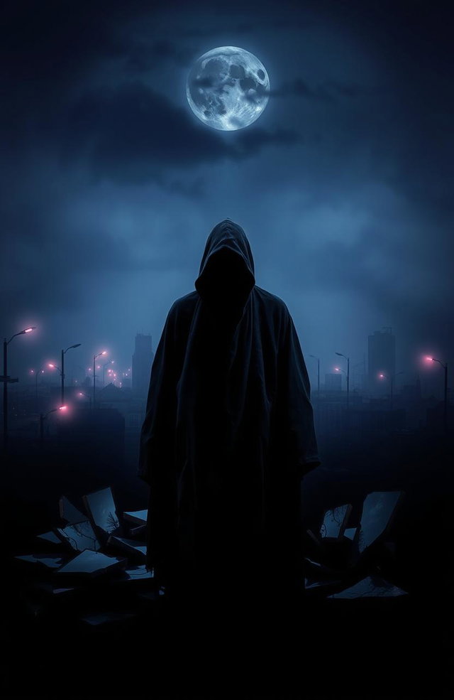 A mysterious and atmospheric scene reflecting the theme of lost identity