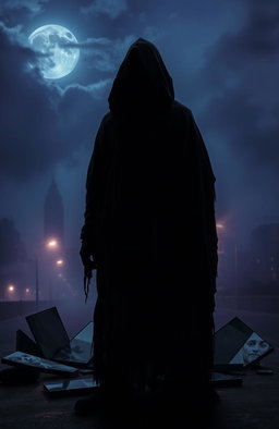 A mysterious and atmospheric scene reflecting the theme of lost identity