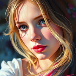 Create a beautiful painting inspired by the attached photo, capturing its essence and emotions in vibrant colors