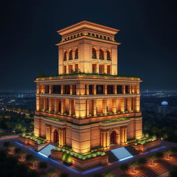 A 20-story tower that blends ancient Achaemenid architecture and modern design