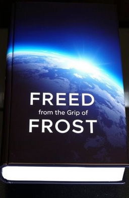 A captivating book cover featuring a stunning image of Earth taken from space, showcasing the vibrant blue planet with its delicate atmosphere visible