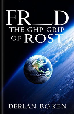 A stunning book cover featuring a detailed image of Earth as seen from space, with a focus on the planet's atmosphere, showcasing its vibrant blues and whites