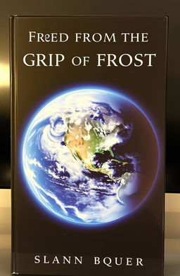 A stunning book cover featuring a detailed image of Earth as seen from space, with a focus on the planet's atmosphere, showcasing its vibrant blues and whites