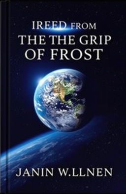 A stunning book cover featuring a detailed image of Earth as seen from space, with a focus on the planet's atmosphere, showcasing its vibrant blues and whites