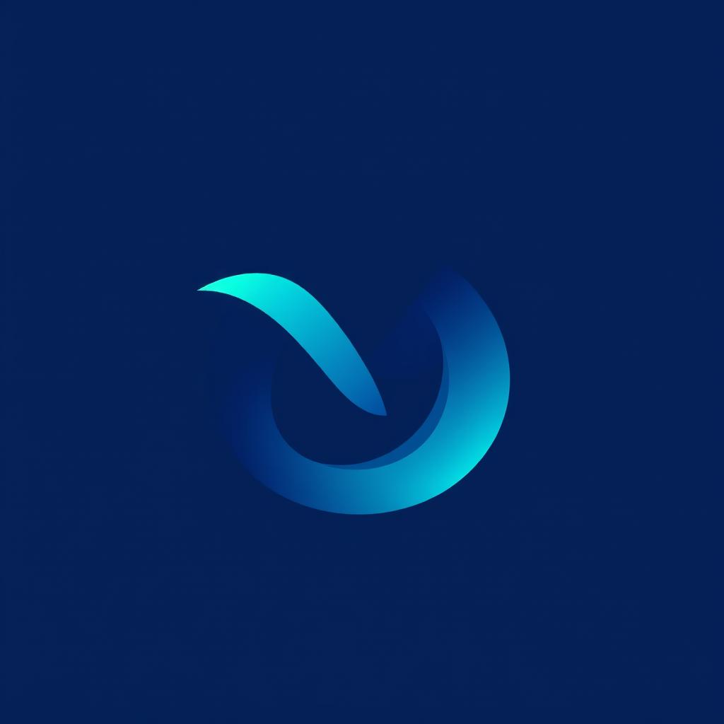 A sleek and modern logo design featuring the letters 'E' and 'M' intertwined elegantly