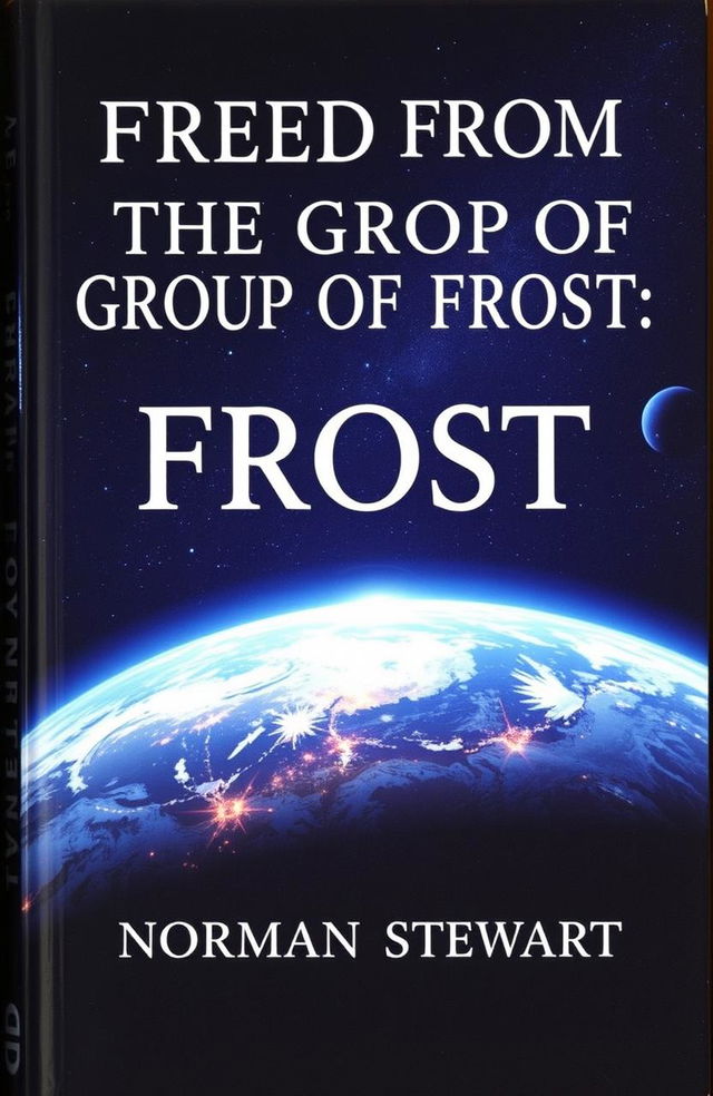 A stunning book cover featuring a detailed image of Earth as seen from space, highlighting Earth's atmosphere with vibrant colors