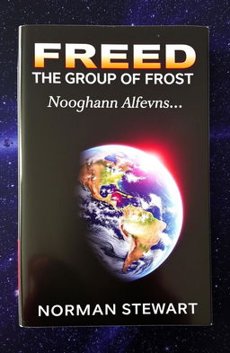 A stunning book cover featuring a detailed image of Earth as seen from space, highlighting Earth's atmosphere with vibrant colors