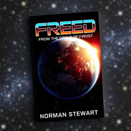 A captivating book cover featuring a stunning image of Earth as seen from space, highlighting its atmosphere in vibrant colors