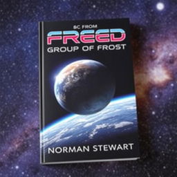 A captivating book cover featuring a stunning image of Earth as seen from space, highlighting its atmosphere in vibrant colors